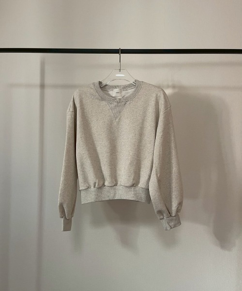 AMAIL（アマイル）の「Balloon Sleeve Sweat（スウェット・レディース・レッド/アイボリー・FREE）」の17枚目の写真