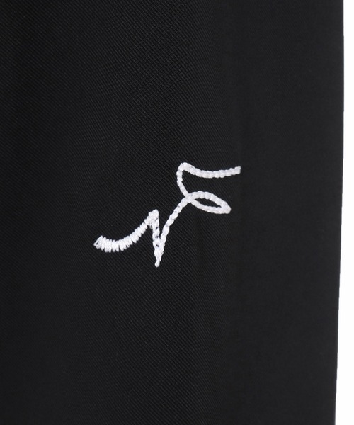 CALL&RESPONSE（コールアンドレスポンス）の「mhs2468- 刺繍半袖シャツ-ソフトツイル(262-1214-08)（シャツ/ブラウス・メンズ・カーキ/ブラック・4/2）」の19枚目の写真