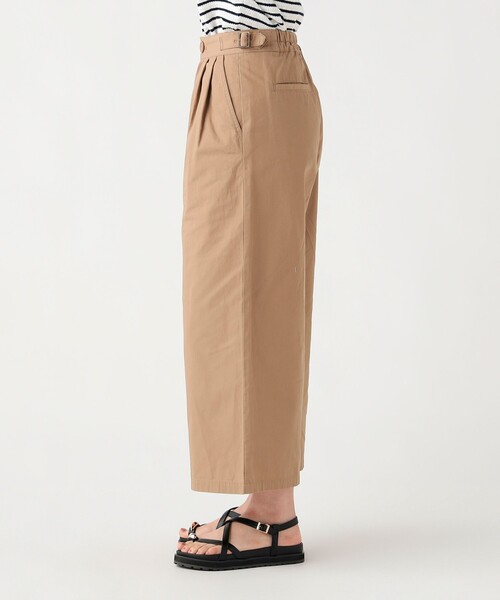 BEAMS HEART（ビームスハート）の「サイドベルト タックワイドパンツ（その他パンツ・レディース・ベージュ/ネイビー/カーキ・SMALL/MEDIUM）」の7枚目の写真