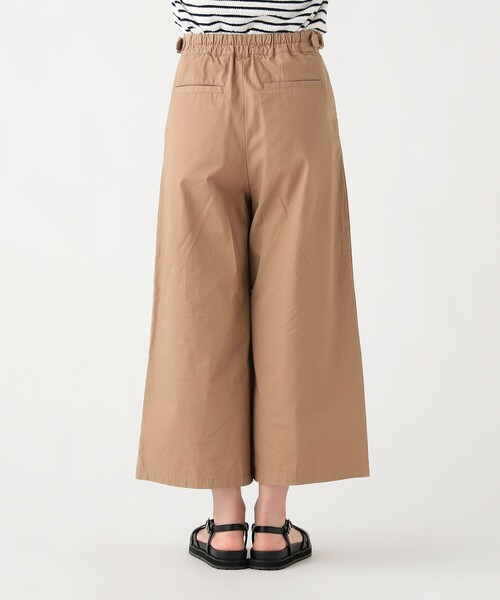 BEAMS HEART（ビームスハート）の「サイドベルト タックワイドパンツ（その他パンツ・レディース・ベージュ/ネイビー/カーキ・SMALL/MEDIUM）」の8枚目の写真