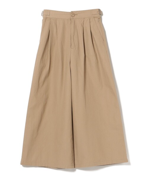 BEAMS HEART（ビームスハート）の「サイドベルト タックワイドパンツ（その他パンツ・レディース・ベージュ/ネイビー/カーキ・SMALL/MEDIUM）」の11枚目の写真