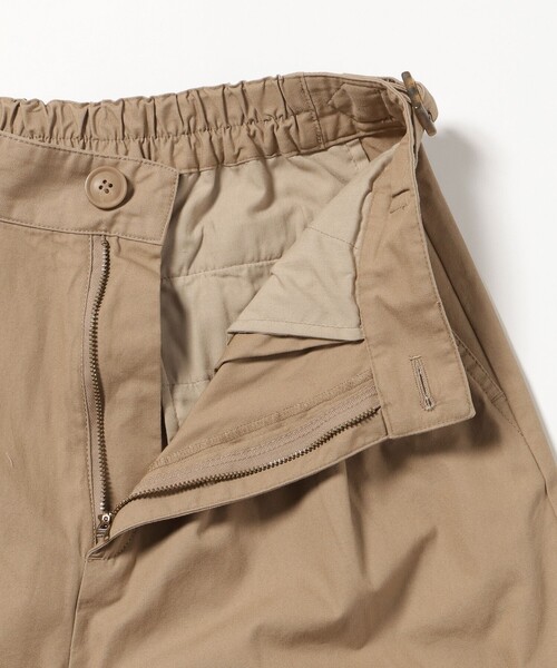 BEAMS HEART（ビームスハート）の「サイドベルト タックワイドパンツ（その他パンツ・レディース・ベージュ/ネイビー/カーキ・SMALL/MEDIUM）」の12枚目の写真