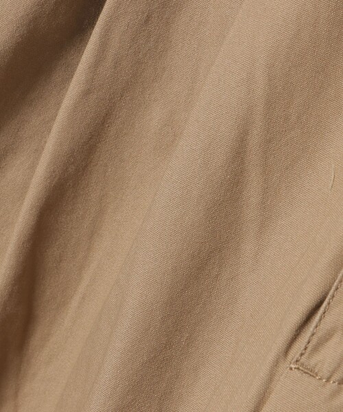 BEAMS HEART（ビームスハート）の「サイドベルト タックワイドパンツ（その他パンツ・レディース・ベージュ/ネイビー/カーキ・SMALL/MEDIUM）」の14枚目の写真