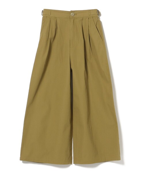 BEAMS HEART（ビームスハート）の「サイドベルト タックワイドパンツ（その他パンツ・レディース・ベージュ/ネイビー/カーキ・SMALL/MEDIUM）」の15枚目の写真