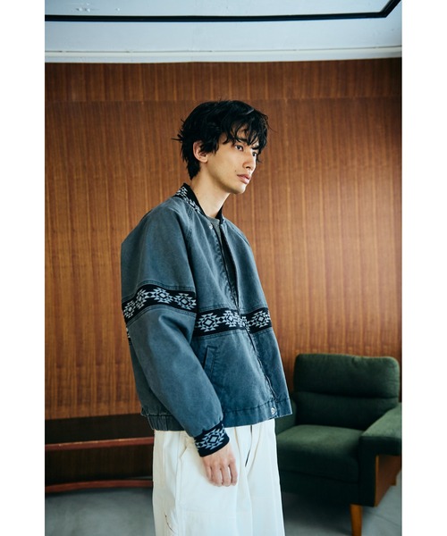PENNEYS(ぺニーズ)の「PENNEY'S ぺニーズ / RANCHER JACKET(ブルゾン・メンズ・ブラック/チャコール/ワイン・MEDIUM/LARGE)」の2枚目の写真