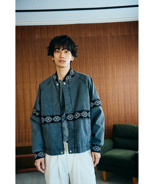 PENNEYS(ぺニーズ)の「PENNEY'S ぺニーズ / RANCHER JACKET(ブルゾン・メンズ・ブラック/チャコール/ワイン・MEDIUM/LARGE)」の5枚目の写真