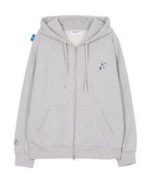 NEB hoody zip-up (gray)