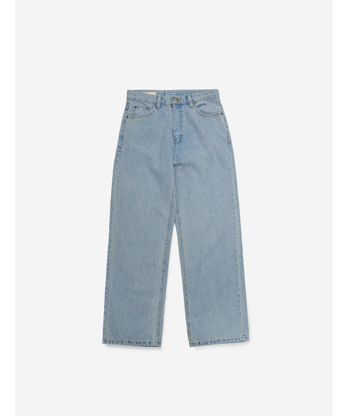 FLATWAVE IN SEOUL（フラットウェーブインソウル）の「Olas Wide Denim Pants Light Indigo（デニムパンツ・メンズ・その他・SMALL/X-LARGE/LARGE/MEDIUM）」の12枚目の写真