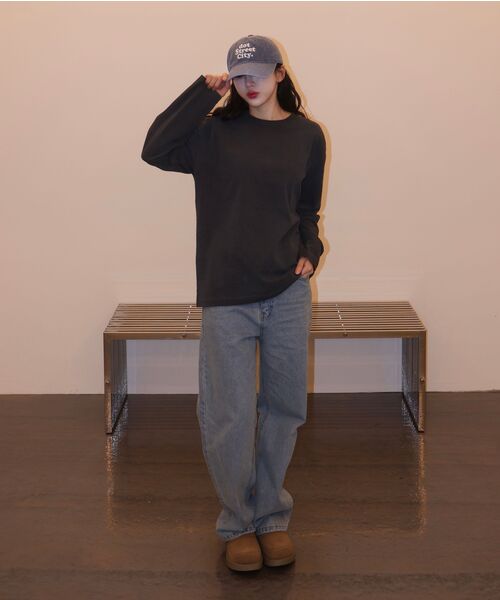 FLATWAVE IN SEOUL（フラットウェーブインソウル）の「Olas Wide Denim Pants Light Indigo（デニムパンツ・メンズ・その他・SMALL/X-LARGE/LARGE/MEDIUM）」の9枚目の写真