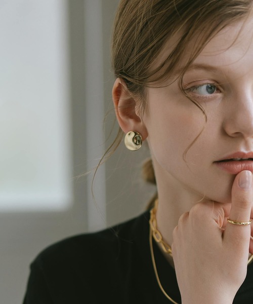 Ops.(オプス)の「ピアス 金属アレルギー対応 シルバー925 ゴールド 【Iverqua イヴェルカ】(ピアス(両耳用)・レディース・シルバー/ゴールド・ONE SIZE)」の10枚目の写真