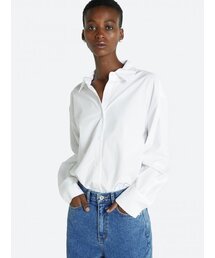 SIGNATURE OVER FIT SHIRT WHITE
