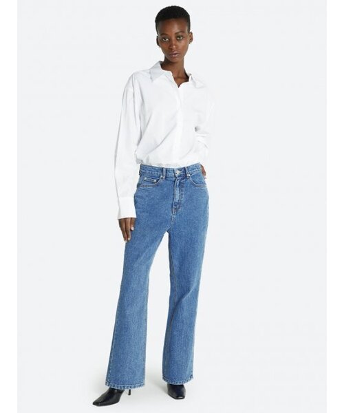 HAVELESS(ハブレス)の「SIGNATURE OVER FIT SHIRT WHITE(シャツ/ブラウス・レディース・ホワイト・FREE)」の2枚目の写真