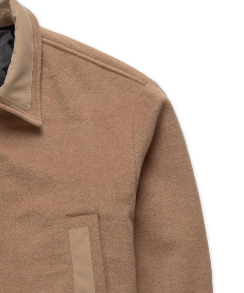 FLAWSROOM(フローズルーム)の「Wool Blend Bomber Jacket PINK BEIGE(ブルゾン・メンズ・その他・MEDIUM/LARGE)」の5枚目の写真