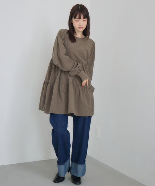 RETRO GIRL(レトロガール)の「ロールアップラメデニムPT(デニムパンツ・レディース・ブラック/ブルー・MEDIUM/LARGE)」の17枚目の写真