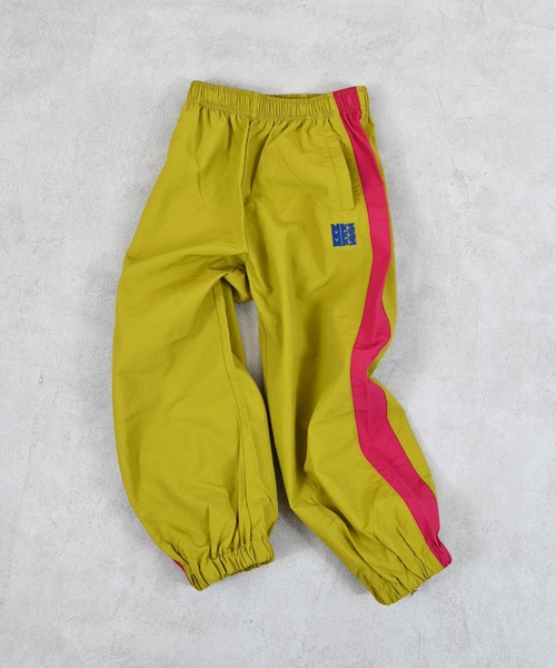 Life Support Products（ライフサポートプロダクツ）の「ナイロン切り替えラインパンツ/セットアップ可（その他パンツ・キッズ・マスタード/ターコイズブルー/ブルー/ブラック/エメラルド/アイボリー・80/90/95/100/110/120/130/140/150）」の6枚目の写真