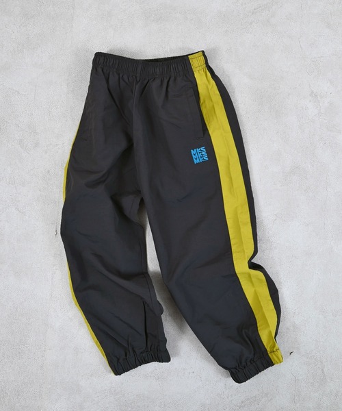 Life Support Products（ライフサポートプロダクツ）の「ナイロン切り替えラインパンツ/セットアップ可（その他パンツ・キッズ・マスタード/ターコイズブルー/ブルー/ブラック/エメラルド/アイボリー・80/90/95/100/110/120/130/140/150）」の3枚目の写真