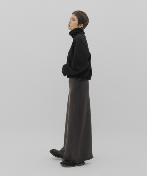 lit(リット)の「Wool Like Half Zip Pullover(その他トップス・レディース・チャコールグレー・FREE)」の17枚目の写真