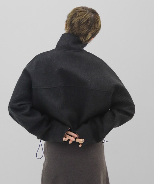 lit(リット)の「Wool Like Half Zip Pullover(その他トップス・レディース・チャコールグレー・FREE)」の13枚目の写真