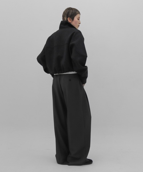 lit(リット)の「Wool Like Half Zip Pullover(その他トップス・レディース・チャコールグレー・FREE)」の10枚目の写真