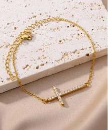 UP START（アップスタート）の「十字架ブレスレット(BDS)（ブレスレット）」