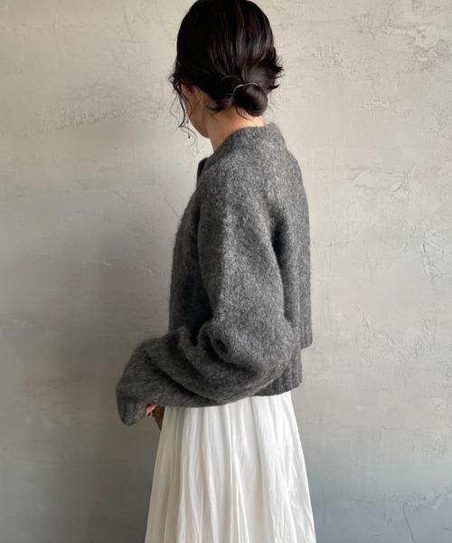 セール】[TODAYFUL/トゥデイフル] 2WAY モヘアニットカーディガン