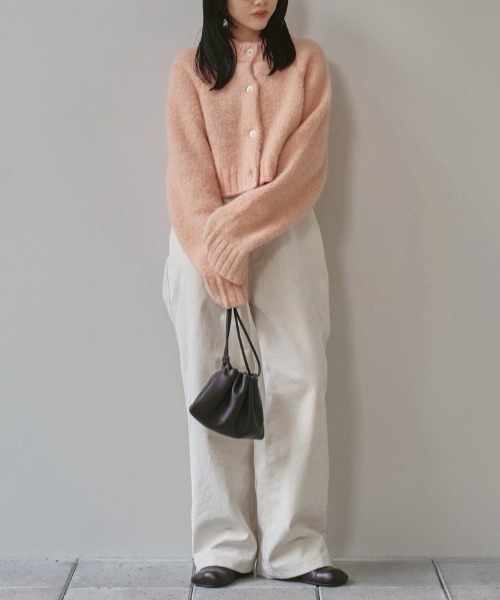 TODAYFUL/トゥデイフル] 2WAY モヘアニットカーディガン（カーディガン