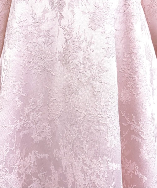 lace switching jacquard dress（ワンピース）｜Rose Muse（ロゼ