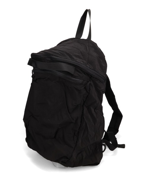 ORiental TRaffic（オリエンタルトラフィック）の「【 軽量 】折りたたみ ナップサック /BA-271 リュック（バックパック/リュック・レディース・ブラック/グレー・ﾌﾘ-）」の3枚目の写真