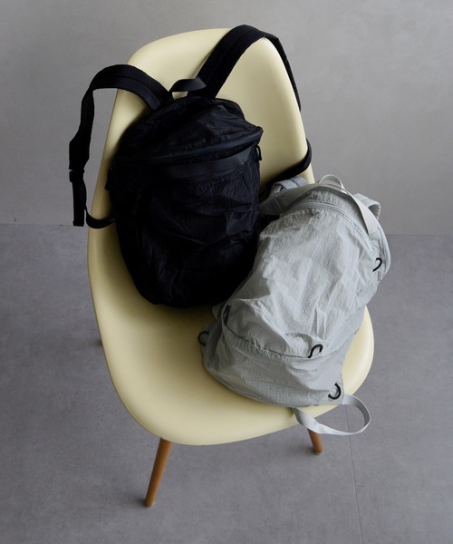 ORiental TRaffic（オリエンタルトラフィック）の「【 軽量 】折りたたみ ナップサック /BA-271 リュック（バックパック/リュック・レディース・ブラック/グレー・ﾌﾘ-）」の14枚目の写真