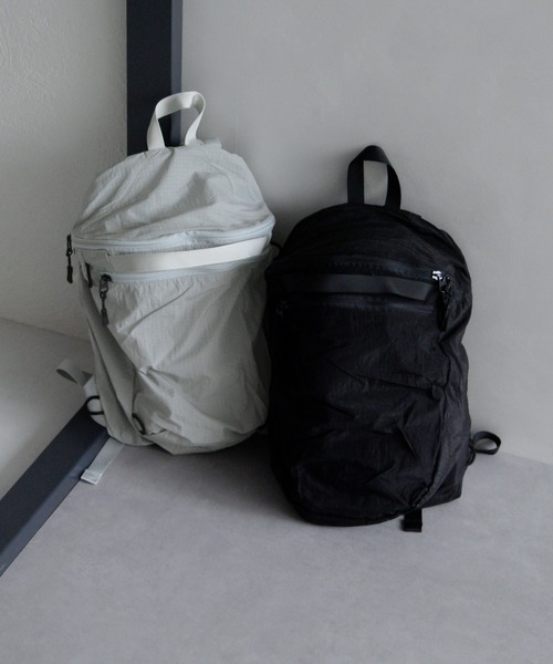 ORiental TRaffic（オリエンタルトラフィック）の「【 軽量 】折りたたみ ナップサック /BA-271 リュック（バックパック/リュック・レディース・ブラック/グレー・ﾌﾘ-）」の15枚目の写真