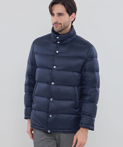 MACKINTOSH LONDON（マッキントッシュ ロンドン）の「シンセティックフーデッドダウンアウター（ダウンジャケット/コート・メンズ・ブラック/ブルー系その他7・42/40/38）」の3枚目の写真