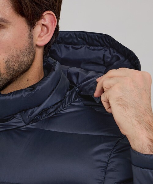 MACKINTOSH LONDON（マッキントッシュ ロンドン）の「シンセティックフーデッドダウンアウター（ダウンジャケット/コート・メンズ・ブラック/ブルー系その他7・42/40/38）」の10枚目の写真