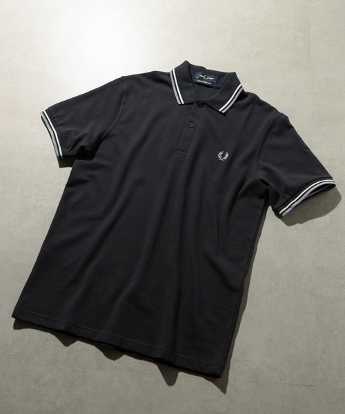 FRED PERRY（フレッドペリー）の「【FRED PERRY】TWIN TIPPED FRED PERRY SHIRT M12 Made in England②（シャツ/ブラウス・メンズ・ネイビー系2/ダークグリーン/アイボリー・XL/XXL/M/L）」の15枚目の写真