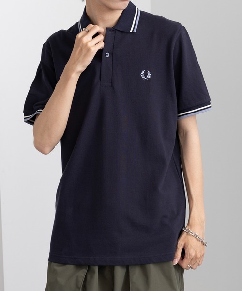 FRED PERRY（フレッドペリー）の「【FRED PERRY】TWIN TIPPED FRED PERRY SHIRT M12 Made in England②（シャツ/ブラウス・メンズ・ネイビー系2/ダークグリーン/アイボリー・XL/XXL/M/L）」の11枚目の写真