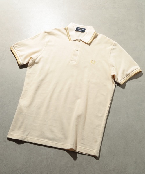 FRED PERRY（フレッドペリー）の「【FRED PERRY】TWIN TIPPED FRED PERRY SHIRT M12 Made in England②（シャツ/ブラウス・メンズ・ネイビー系2/ダークグリーン/アイボリー・XL/XXL/M/L）」の10枚目の写真