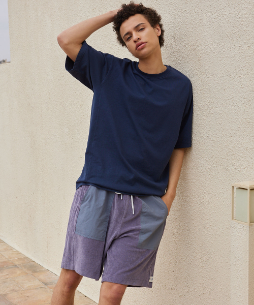 PADO SEOUL(パドソウル)の「テリーショートパンツ ネイビー(その他パンツ・メンズ・その他・X-LARGE/LARGE)」の1枚目の写真