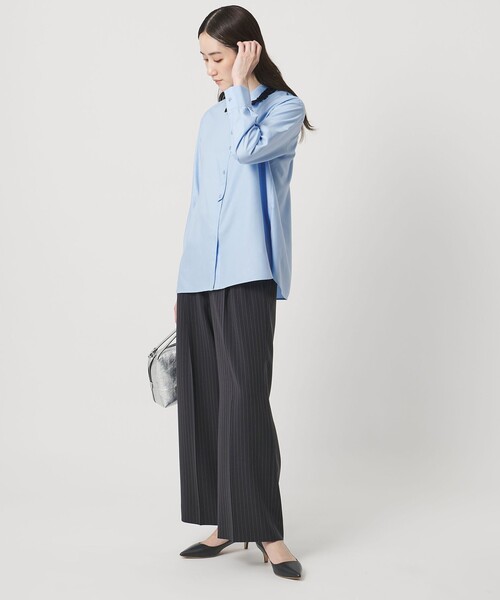 UNITED ARROWS（ユナイテッドアローズ）の「ポインテッド ソフト パンプス D.GRAY（パンプス・レディース・ダークグレー・37h/36/38/37/36h/35h）」の3枚目の写真