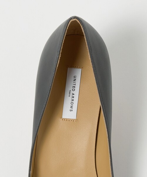 UNITED ARROWS（ユナイテッドアローズ）の「ポインテッド ソフト パンプス D.GRAY（パンプス・レディース・ダークグレー・37h/36/38/37/36h/35h）」の10枚目の写真