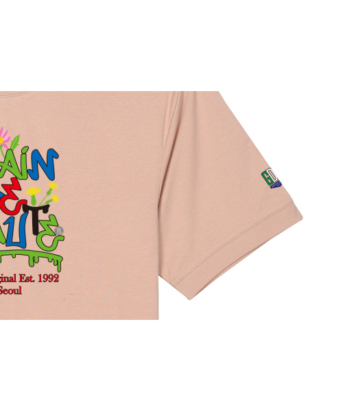 GRAIN DE BEAUTE（グランデボーテ）の「ORIGINAL 1992 T-SHIRT 01 [INDY PINK]（Tシャツ/カットソー・レディース・ピンク・S/M/L/XL）」の4枚目の写真