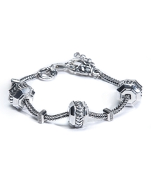 MEZMIC（マズミク）の「Wave chain Bracelet（ブレスレット）」