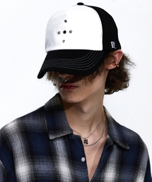 RSSC（アールエスエスシー）の「WESTERN RIVET BALL CAP - WHITE/BLACK（キャップ）」