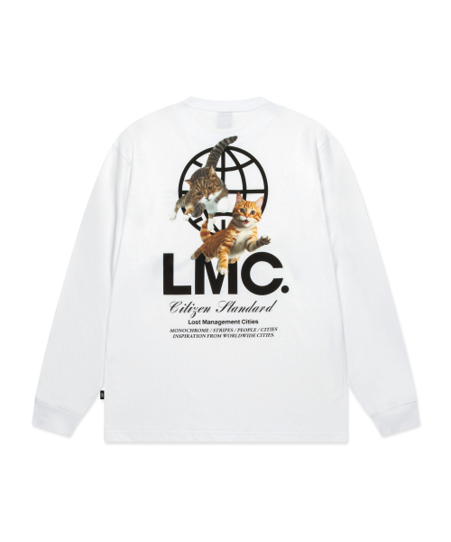 LMCの「フライングキャッツ ロングSLV TEE ホワイト(Tシャツ/カットソー・レディース・その他・S/M/L/XL)」の1枚目の写真