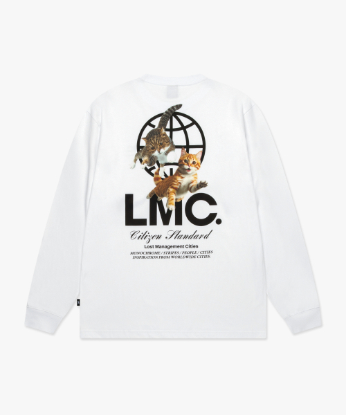 LMCの「フライングキャッツ ロングSLV TEE ホワイト(Tシャツ/カットソー・レディース・その他・S/M/L/XL)」の3枚目の写真