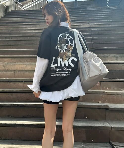 LMCの「フライングキャッツ ロングSLV TEE ホワイト(Tシャツ/カットソー・レディース・その他・S/M/L/XL)」の8枚目の写真