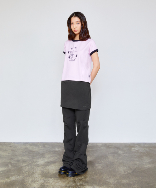 LMCの「WM SKIRT LAYRED SHIRRING SWEAT PANTS charcoal(その他パンツ・レディース・その他・S/M)」の3枚目の写真