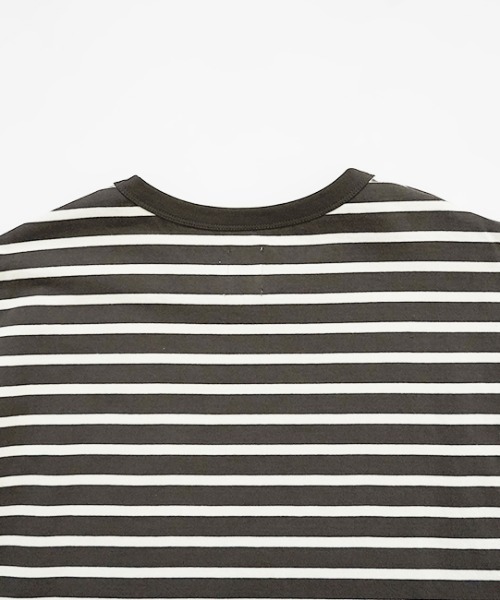 休日と詩（キュウジツトウタ）の「トゥデイズロングスリーブ（Tシャツ/カットソー・レディース・チャコールグレー/グレー/グレイッシュベージュ・FREE）」の21枚目の写真