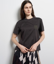 LANVIN en Bleu | ワンポイントスクエアロゴTシャツ(Tシャツ/カットソー)