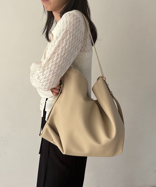 CAPRICIEUX LE'MAGE（カプリシューレマージュ）の「2WAYワンハンドルバッグ（ショルダーバッグ・レディース・ブラウン/ブラック/ライトベージュ・FREE）」の20枚目の写真