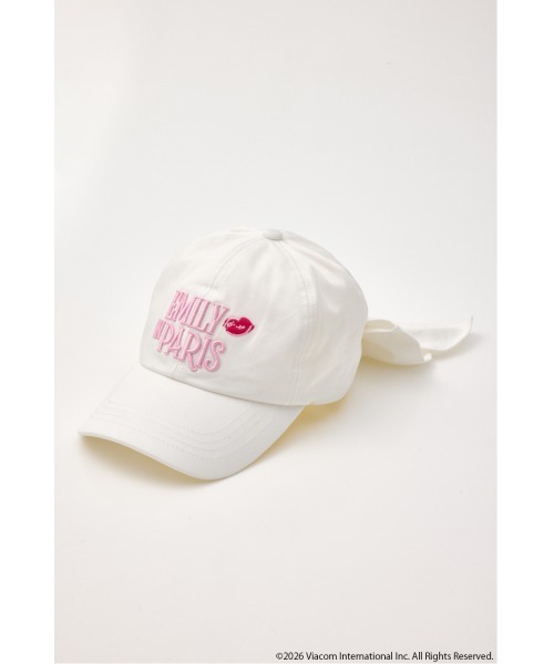 rienda（リエンダ）の「【Emily Paris】キャップ（キャップ・レディース・ブラック/ホワイト・FREE）」の3枚目の写真