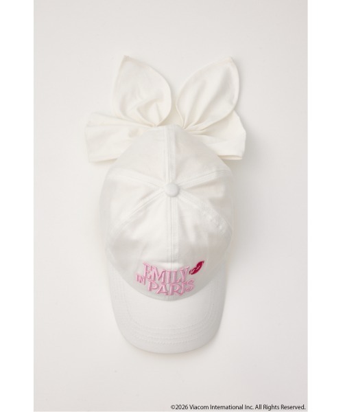 rienda（リエンダ）の「【Emily Paris】キャップ（キャップ・レディース・ブラック/ホワイト・FREE）」の5枚目の写真